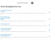 Tablet Screenshot of airtelbroadbandservice.blogspot.com