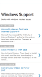 Mobile Screenshot of microsoftwindowssupport.blogspot.com