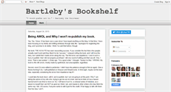 Desktop Screenshot of bartlebysbookshelf.blogspot.com