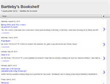 Tablet Screenshot of bartlebysbookshelf.blogspot.com