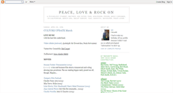 Desktop Screenshot of peaceloverock.blogspot.com