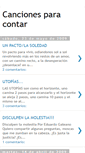 Mobile Screenshot of cancionesparacontar.blogspot.com