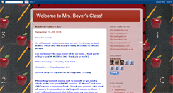 Desktop Screenshot of mrsboyersgoodapples.blogspot.com