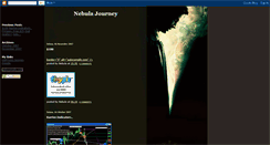 Desktop Screenshot of nebula-journey.blogspot.com