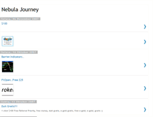 Tablet Screenshot of nebula-journey.blogspot.com