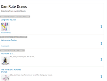 Tablet Screenshot of danruledraws.blogspot.com