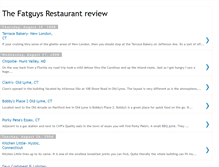 Tablet Screenshot of fatguyfood.blogspot.com
