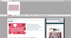 Desktop Screenshot of misschicstore.blogspot.com
