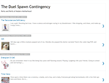 Tablet Screenshot of duelspawncontingency.blogspot.com