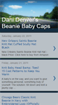 Mobile Screenshot of beaniebabycaps.blogspot.com
