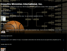 Tablet Screenshot of crossfireministriesnc.blogspot.com