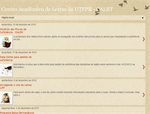 Tablet Screenshot of caletutfpr.blogspot.com