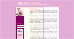 Desktop Screenshot of bride-and-groom.blogspot.com