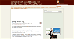 Desktop Screenshot of girls-phuket.blogspot.com