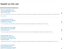 Tablet Screenshot of healthonthenet.blogspot.com