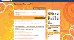 Desktop Screenshot of feimelsdeures5.blogspot.com