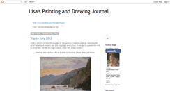 Desktop Screenshot of paintinganddrawingjournal.blogspot.com