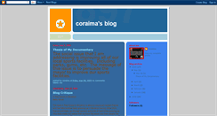 Desktop Screenshot of coraima802.blogspot.com