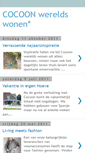 Mobile Screenshot of cocoonwereldswonen.blogspot.com