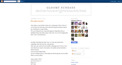 Desktop Screenshot of gloomy-sundays.blogspot.com