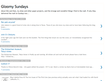 Tablet Screenshot of gloomy-sundays.blogspot.com