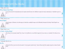 Tablet Screenshot of cookingwiththerusks.blogspot.com