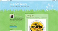 Desktop Screenshot of froglovesmonkey.blogspot.com