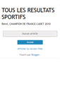Mobile Screenshot of essmkarate-touslesresultatssportifs.blogspot.com