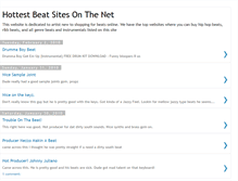 Tablet Screenshot of hotbeatsites.blogspot.com