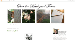 Desktop Screenshot of overbackyardfence.blogspot.com