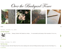 Tablet Screenshot of overbackyardfence.blogspot.com