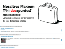 Tablet Screenshot of nosaltresmarxem.blogspot.com