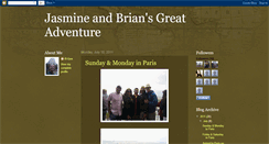 Desktop Screenshot of jasmineandbrian.blogspot.com