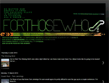 Tablet Screenshot of forthosewhovideo.blogspot.com