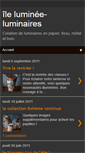 Mobile Screenshot of ileluminaire.blogspot.com