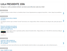 Tablet Screenshot of lulapresidente2006.blogspot.com