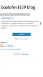 Mobile Screenshot of boolofev1839.blogspot.com