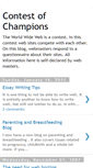 Mobile Screenshot of contestofchampions.blogspot.com