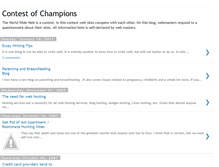 Tablet Screenshot of contestofchampions.blogspot.com
