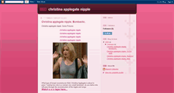 Desktop Screenshot of christinaapplegatenipplemsnfbu.blogspot.com