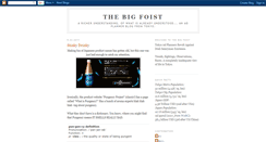 Desktop Screenshot of bigfoist.blogspot.com