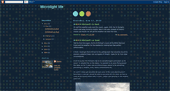 Desktop Screenshot of microlightlife.blogspot.com