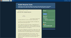 Desktop Screenshot of nexpress-sucks.blogspot.com