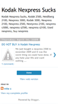 Mobile Screenshot of nexpress-sucks.blogspot.com