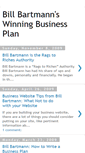 Mobile Screenshot of billbartmannhowtowriteabusinessplan.blogspot.com