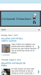 Mobile Screenshot of cocinando-tentaciones.blogspot.com