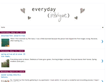 Tablet Screenshot of everydayintrigue.blogspot.com