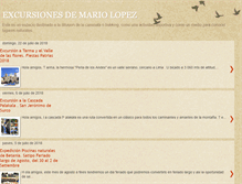 Tablet Screenshot of pajarologoexcursiones.blogspot.com