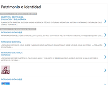 Tablet Screenshot of patrimonioeidentidad.blogspot.com