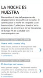 Mobile Screenshot of nochenuestra.blogspot.com